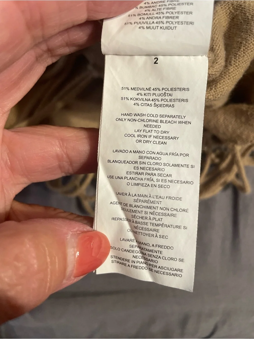 Michael Kors soft camel